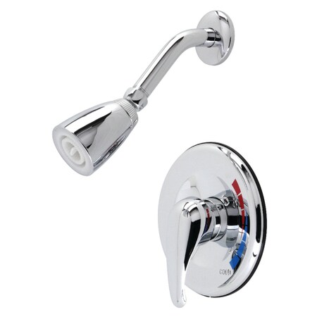 Kingston Brass Shower Faucets Shower Faucet, Wall Mount, Polished Chrome KB651SWSO